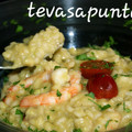 El cooksnap de Gema la gaditana cuando hizo Risotto de aguacate, sepia y gambones.
