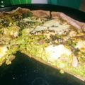 El cooksnap de Melody Vera cuando hizo Tarta de brócoli y pollo.