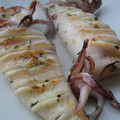 El cooksnap de Carmem cuando hizo Calamar a la plancha.