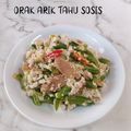 Cooksnap dari AzizahPrantoro untuk resep Orak arik tahu sosis