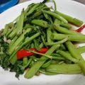 รูป Cooksnap ของ Jingjo Jingkaroo เมื่อเขาทำ ผัดผักบุ้งไฟแดง