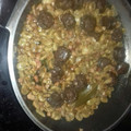 El cooksnap de Paqui Quirós Puentedura cuando hizo Habas a la catalana.