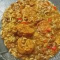 El cooksnap de Gaby ferreyra cuando hizo Guiso de lentejas con chorizo colorado.
