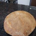 Erina Schreiber's cooksnap of when they made Country loaf (No knead).