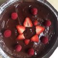 El cooksnap de Cisca cuando hizo Tarta de chocolate y café, sin horno.