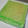 Cooksnap dari Bunda Mysafira untuk resep Bolu pandan panggang lembut