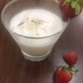 Jigna Gajjar's cooksnap of when they made સ્ટ્રોબેરી લસ્સી (Strawberry Lassi Recipe In Gujarati).
