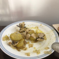 El cooksnap de Nacho Albarrán cuando hizo Almejas a la marinera con patata cocida.