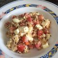 El cooksnap de María del Prado Rodríguez Ramos cuando hizo Ensalada de quinoa.