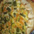 El cooksnap de Gisella Castro cuando hizo Tarta de zapallito y zanahoria.