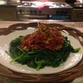 Cooksnap dari Firda@home untuk resep Bayam+Sambel Trasi Tempe