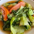 Cooksnap dari Linda Riyadi untuk resep 476. Tumis Pakcoy Tahu Saus Tiram Wijen