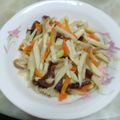 簡敏慧 的 「清炒筊白筍」高纖素食蔬食 cooksnap