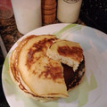 El cooksnap de Gaby cuando hizo Pancakes tradicionales.