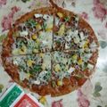 Dr. Pushpa Dixit's cooksnap of when they made ભાખરી પીઝા (Bhakhri Pizza Recipe In Gujarati).