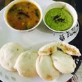 Abhipsha Sahoo's cooksnap of when they made Idli Sambar.