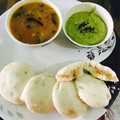 Abhipsha Sahoo's cooksnap of when they made Idli Sambar.