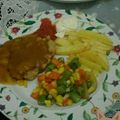 Cooksnap dari Alvianti Fajarsari untuk resep Crispy Beef Steak With Brown Sauce (ala WS)