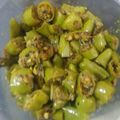 Mumtaz Ramzan's cooksnap of when they made Instant Mirch Achar.