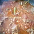 El cooksnap de Cynthia del Carmen cuando hizo Chuletas de lomo de cerdo entomatadas.