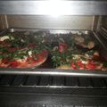 El cooksnap de Ale Gu cuando hizo Berenjenas y champiñones al horno.