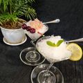 کوک اسنپ نیره اعظم زنجانی بعد از امتحان کردن فالوده شیرازی با رشته فالوده آماده.