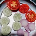 Sweety का कुकस्नैप जब उन्होंने सलाद (salad recipe in Hindi) बनाया था।