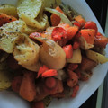 El cooksnap de Cocinillanovata cuando hizo Calabaza, zanahoria y patata al horno.