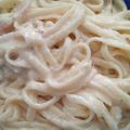 El cooksnap de Patricia A cuando hizo Espaguetis a la carbonara .