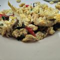 Cooksnap dari Dian Fauziah untuk resep Orak arik Tahu Telur Pedas Kemangi rasa kencur 😋