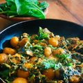 Mousumi का कुकस्नैप जब उन्होंने आलू पालक (aloo palak recipe in Hindi) बनाया था।