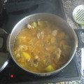 El cooksnap de Francisco Gonzalez cuando hizo Pollo en salsa con patatas guisadas.