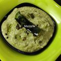 Manisha Malvi Angaitkar's cooksnap of when they made Coriander Peanut Spicy Chutney.