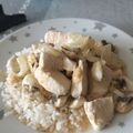 El cooksnap de patri87 cuando hizo Pollo al Strogonoff con champiñón en conserva.
