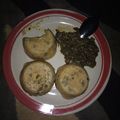 Deeja's cooksnap of when they made Moi Moi With Spinach Sauce.