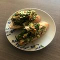 El cooksnap de Dagoberto cuando hizo Choritos en salsa verde.