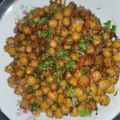 Nosheen Nadeem's cooksnap of when they made Chana chat.