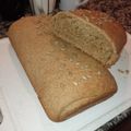 El cooksnap de Mari Marisa cuando hizo Pan "pura fibra" (de harina integral y salvado de avena).