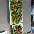 El cooksnap de Lore Williams cuando hizo Falafel (croquetas de garbanzo).