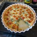 Cooksnap de Jade sur la recette Tarte tomates épinards mozzarella