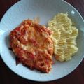Varga Fészen Eldobott János Cooksnap-ja, amikor elkészítette a(z) Sajtos lecsós tarja receptet.