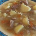 El cooksnap de sualja cuando hizo Estofado de pavo con patatas.