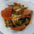 รูป Cooksnap ของ Surasak Bunnag เมื่อเขาทำ ปูม้าผัดน้ำพริกเผา