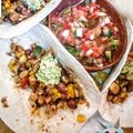 El cooksnap de Lara Aragon " El SARAO DE LARA" cuando hizo Tacos veganos con soja texturizada.