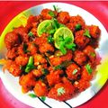 Arpita Majumder's cooksnap of when they made চিকেন 65.