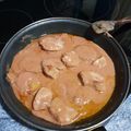 El cooksnap de Lola Sanchez Lerida cuando hizo Solomillo de cerdo en salsa.