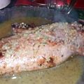 El cooksnap de Deb Castello cuando hizo Solomillo de cerdo con mostaza.
