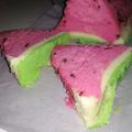 Cooksnap dari Endah Rosdiyanti untuk resep Bolu kukus semangka