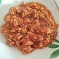El cooksnap de Samantha 🍳 cuando hizo Arroz con pollo integral.