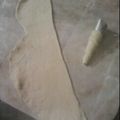 صورة من مطبخ ام امينة، شاركها بعد تجربة وصفة لي كورني مالحين بصلصة الجبن والدجاج 👌😋